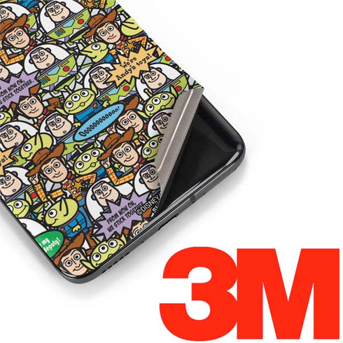 Disney Toy Story Characters Collage Pattern OnePlus 7 Pro Skin