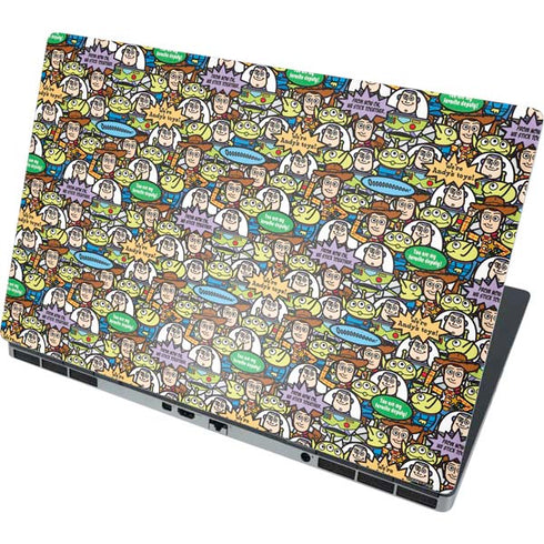 Disney Toy Story Characters Collage Pattern Dell Precision Skin