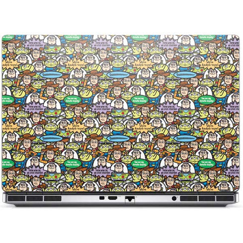 Disney Toy Story Characters Collage Pattern Dell Precision Skin