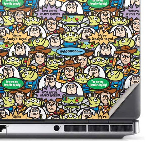 Disney Toy Story Characters Collage Pattern Dell Precision Skin