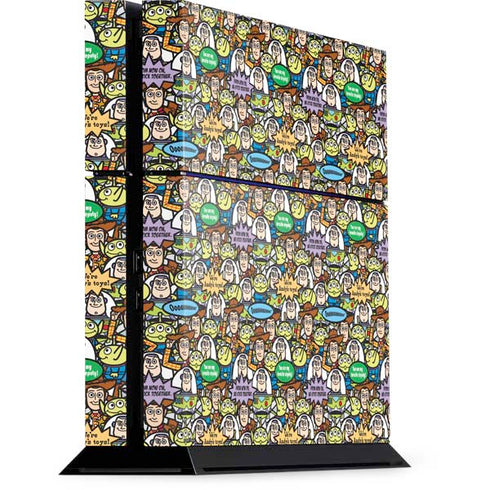 Disney Toy Story Characters Collage Pattern PlayStation PS4 Skins