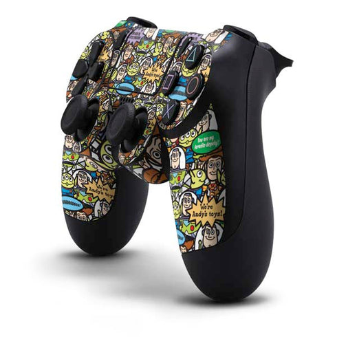 Disney Toy Story Characters Collage Pattern PS4 Controller Skin