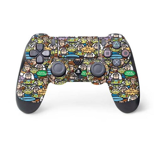 Disney Toy Story Characters Collage Pattern PlayStation PS4 Skins