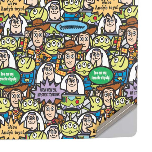 Disney Toy Story Characters Collage Pattern PS5 Pro Console Skin