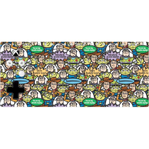 Disney Toy Story Characters Collage Pattern Xbox Adaptive Controller Skin