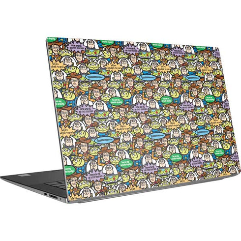 Disney Toy Story Characters Collage Pattern Dell XPS Skin