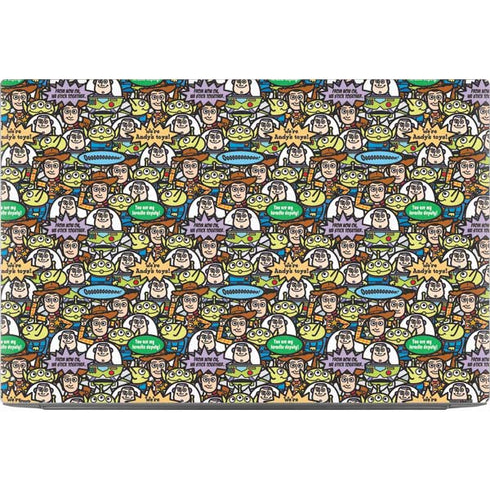 Disney Toy Story Characters Collage Pattern Dell XPS Skin