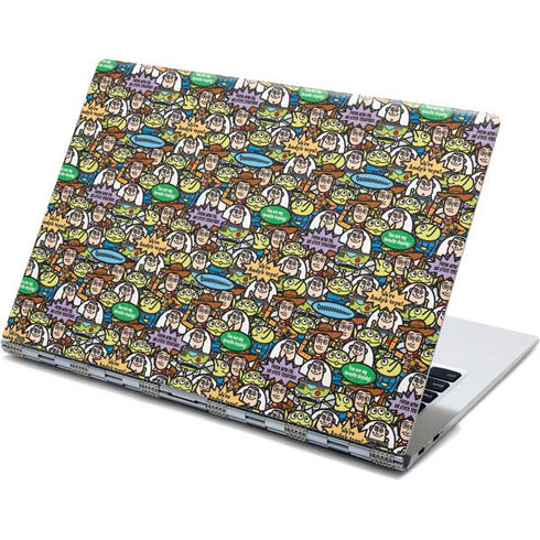 Disney Toy Story Characters Collage Pattern Yoga 910 2-in-1 14in Touch-Screen Skin