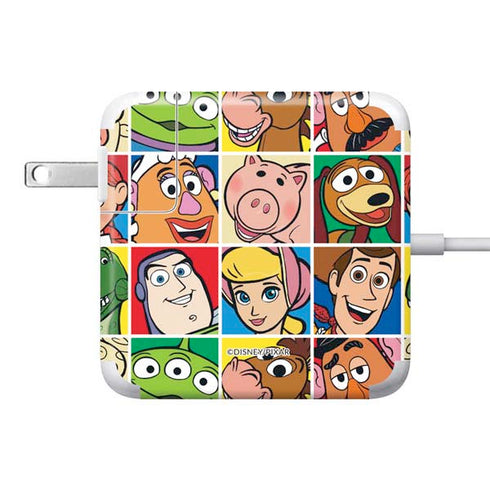 Disney Toy Story Characters Collage faces 85W Power Adapter (15 and 17 inch MacBook Pro Charger) Skin