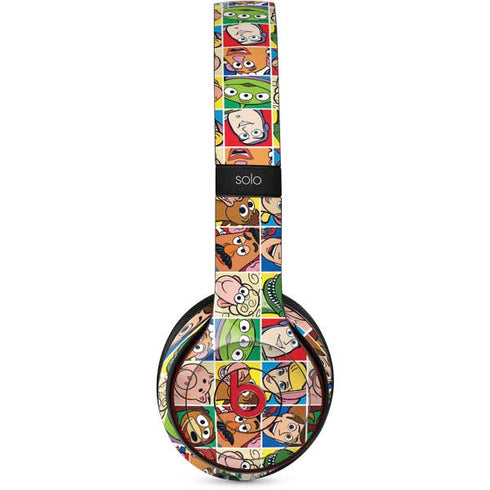 Disney Toy Story Characters Collage faces Beats Solo 3 Wireless Skin