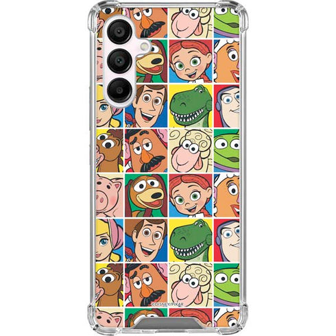 Disney Toy Story Characters Collage faces Galaxy A16 5G Clear Case