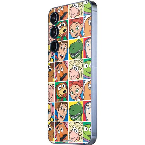 Disney Toy Story Characters Collage faces Galaxy A35 5G Skin
