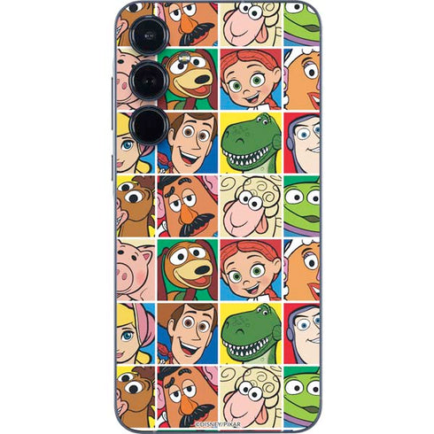 Disney Toy Story Characters Collage faces Galaxy A55 5G Skin