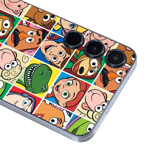 Disney Toy Story Characters Collage faces Galaxy A55 5G Skin