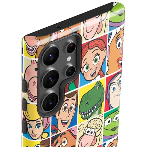 Disney Toy Story Characters Collage faces Galaxy S23 Ultra Pro Case