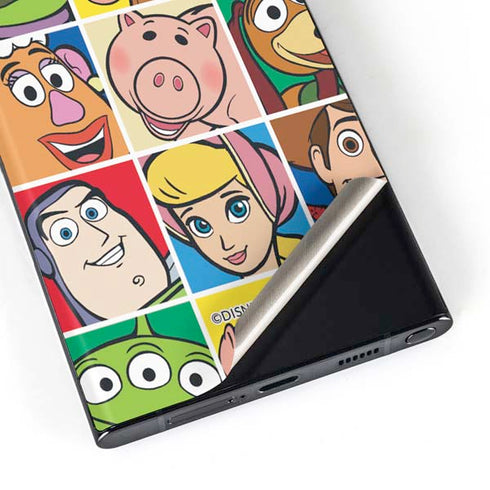 Disney Toy Story Characters Collage faces Galaxy Skins