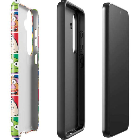 Disney Toy Story Characters Collage faces Galaxy S25 Impact Case