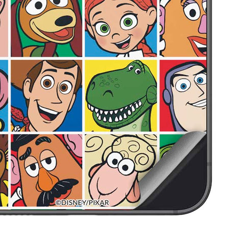 Disney Toy Story Characters Collage faces Galaxy S25 Skin
