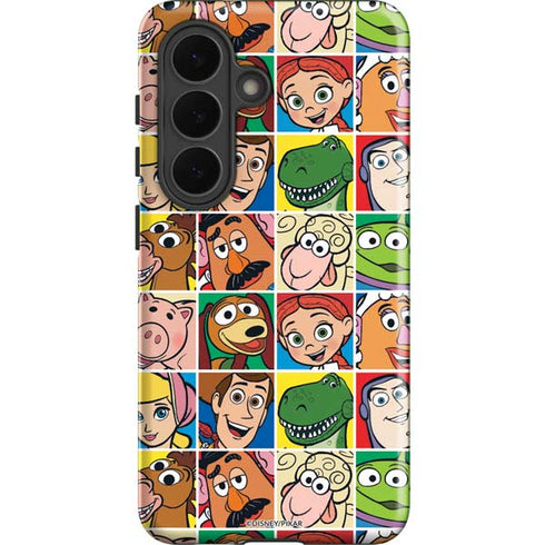 Disney Toy Story Characters Collage faces Galaxy S26 Impact Case