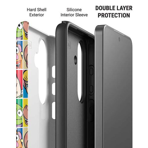 Disney Toy Story Characters Collage faces Galaxy S26 Impact Case
