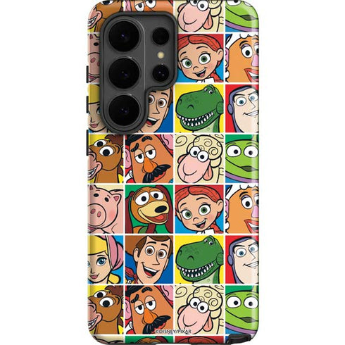 Disney Toy Story Characters Collage faces Galaxy S26 Ultra Impact Case