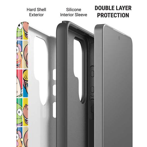 Disney Toy Story Characters Collage faces Galaxy S26 Ultra Impact Case