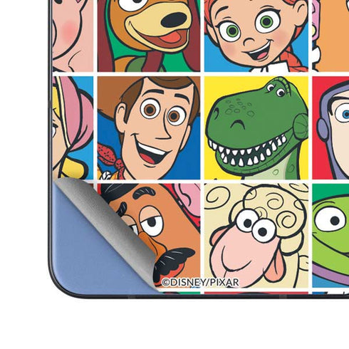 Disney Toy Story Characters Collage faces Galaxy Z Fold5 5G Skin