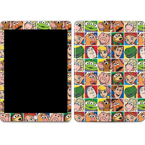 Disney Toy Story Characters Collage faces Apple iPad Skin