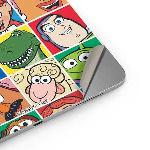 Disney Toy Story Characters Collage faces Apple iPad Air Skin