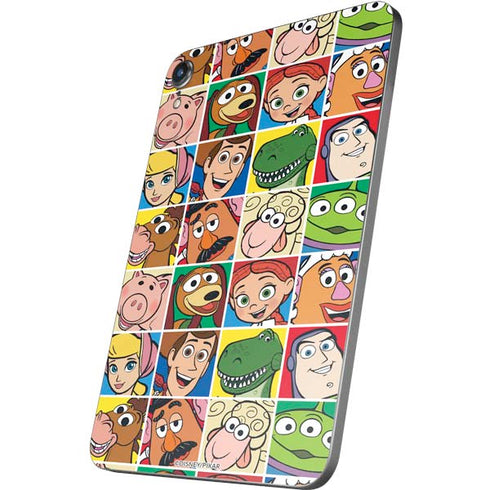 Disney Toy Story Characters Collage faces Apple iPad Mini Skin