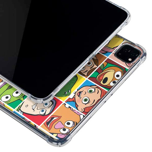Disney Toy Story Characters Collage faces iPad Pro 11in (2024) Clear Case