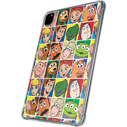 Disney Toy Story Characters Collage faces iPad Pro 11in (2024) Clear Case
