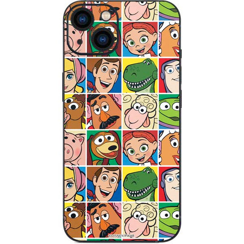 Disney Toy Story Characters Collage faces iPhone 15 Skin
