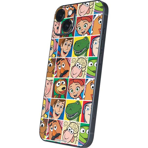 Disney Toy Story Characters Collage faces iPhone 15 Skin