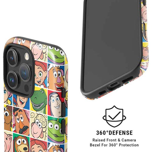 Disney Toy Story Characters Collage faces iPhone 16 Pro Magsafe Impact Case