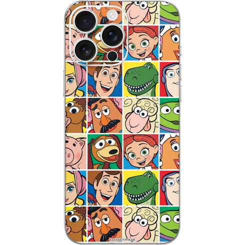 Disney Toy Story Characters Collage faces iPhone 16 Pro Max Skin