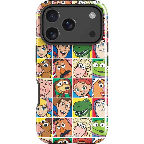 Disney Toy Story Characters Collage faces iPhone 18 Pro Impact Case