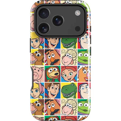 Disney Toy Story Characters Collage faces iPhone 18 Pro Max Impact Case
