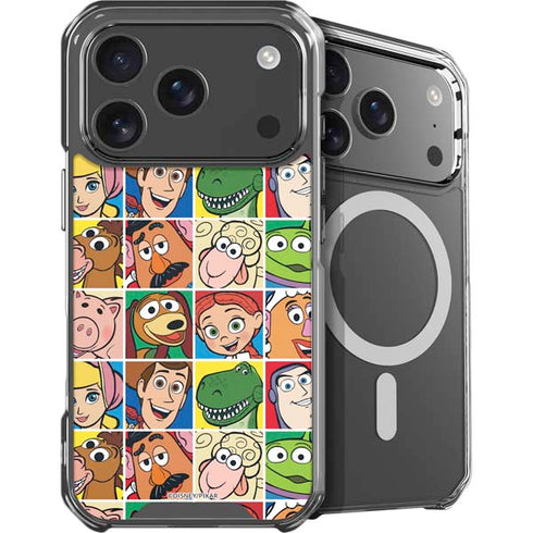 Disney Toy Story Characters Collage faces iPhone 18 Pro Max MagSafe Case