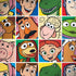 Disney Toy Story Characters Collage faces iPhone X Skin