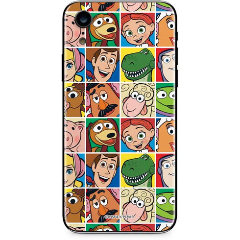 Disney Toy Story Characters Collage faces iPhone XR Skin