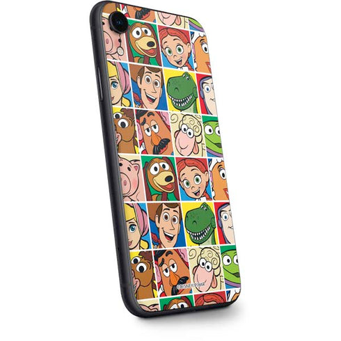 Disney Toy Story Characters Collage faces iPhone XR Skin