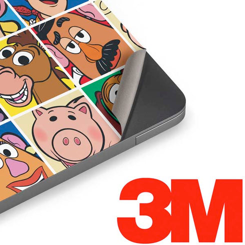 Disney Toy Story Characters Collage faces Apple MacBook Air Skin