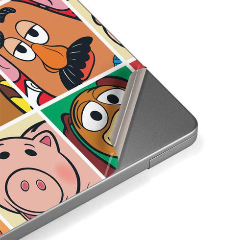 Disney Toy Story Characters Collage faces Apple MacBook Pro 14-inch Skin