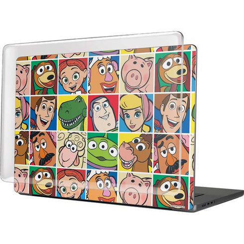 Disney Toy Story Characters Collage faces MacBook Cases