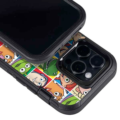 Disney Toy Story Characters Collage faces Otterbox Defender iPhone Skin