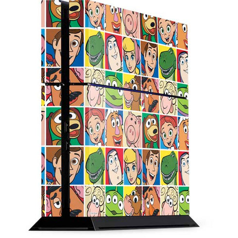 Disney Toy Story Characters Collage faces PlayStation PS4 Skins