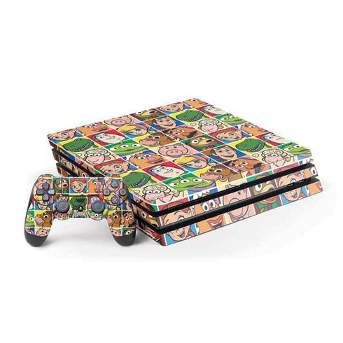 Disney Toy Story Characters Collage faces PlayStation PS4 Skins