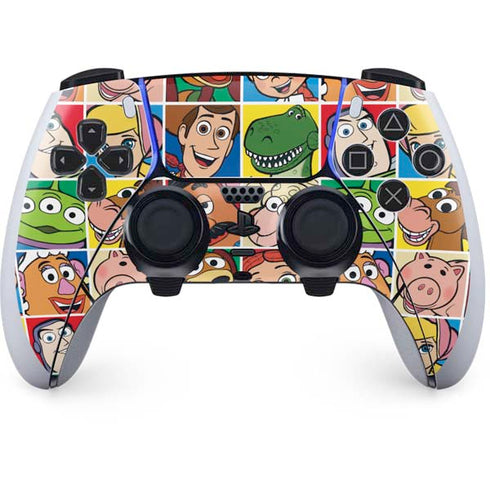 Disney Toy Story Characters Collage faces PlayStation PS5 Skins