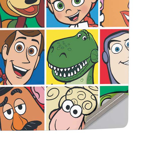 Disney Toy Story Characters Collage faces PS5 Pro Disk Console Skin